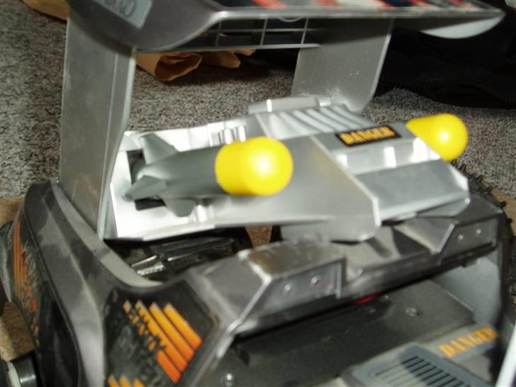 Militær Hawk fighter - Små Plastic raketer billede 9