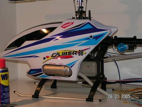 Helikopter Kyosho Caliber 30 billede 10