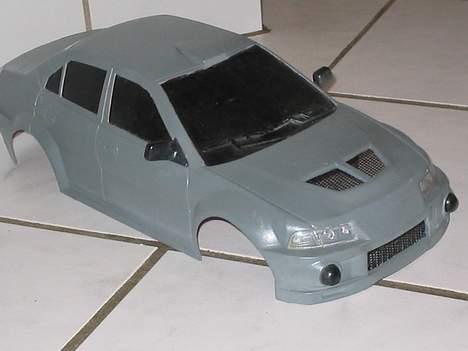 Bil qd Mitsubishi Lancer Evo - Klare lygter er kommet på den billede 2