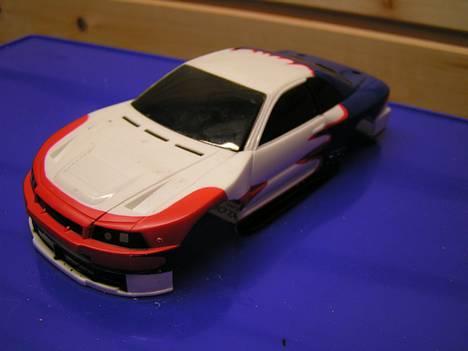 Bil Race-Tin Nissan Skyline - Så er det væk med klistermærkerne! billede 2