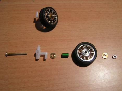 Bil Race-Tin Nissan Skyline - Opstilling inden montering billede 5