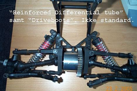 Off-Roader FG Monster Beetle - Den nymalede FG Monster Beetle karosse. Decals monteret indvendigt - malet indvendigt. billede 6