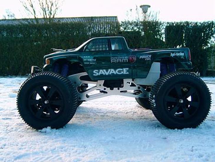 Off-Roader HPI savage 25 - 2004 - en god bil jeg kan anbefale.....