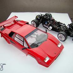 Bil Tamiya Countach LP500S