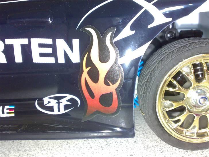 Bil HBX Skyline - Hjemmelavet styling: Flamme billede 12
