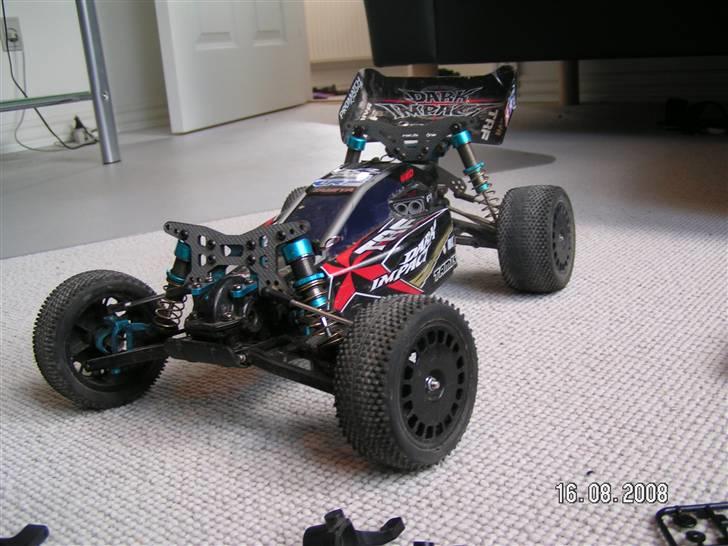 Buggy tamiya Dark impact SOLGT billede 1