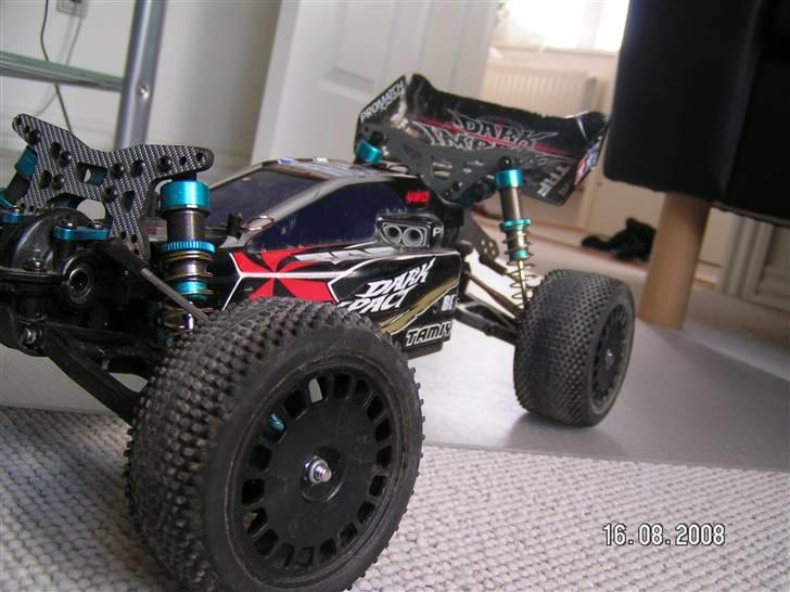 Buggy tamiya Dark impact SOLGT billede 9