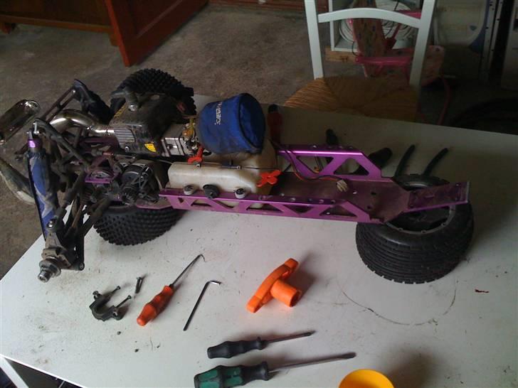 Buggy HPI baja *SOLGT* - som begynder forvandlingen billede 13