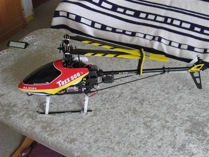 Helikopter Align T-rex 500 billede 10