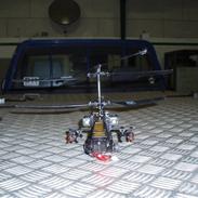 Helikopter rc gunship model