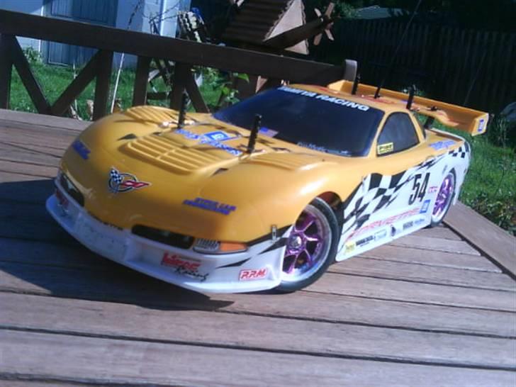 Bil tamiya ta04s (byttet) - med corvette karrossen:P billede 11