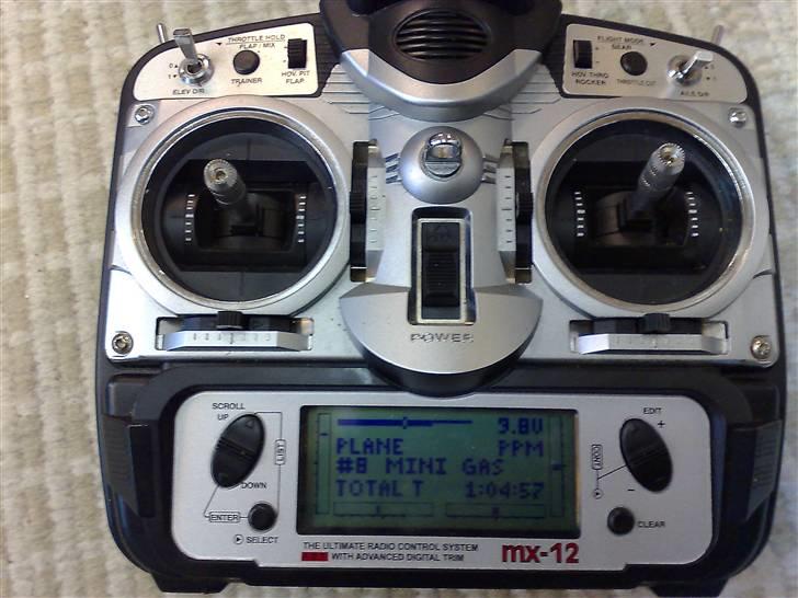 Fly Nitro MiniMag Multiplex - Lidt sjov tekst på MX 12´er  billede 13