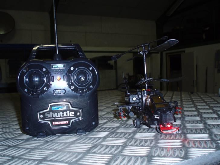 Helikopter rc gunship model billede 3