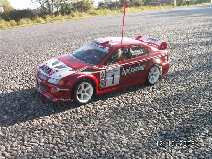 Bil HPI Super Nitro RS4 Rally - HPI Super Nitro RS4 Rally Mitsubishi Lancer Evo VI. billede 1