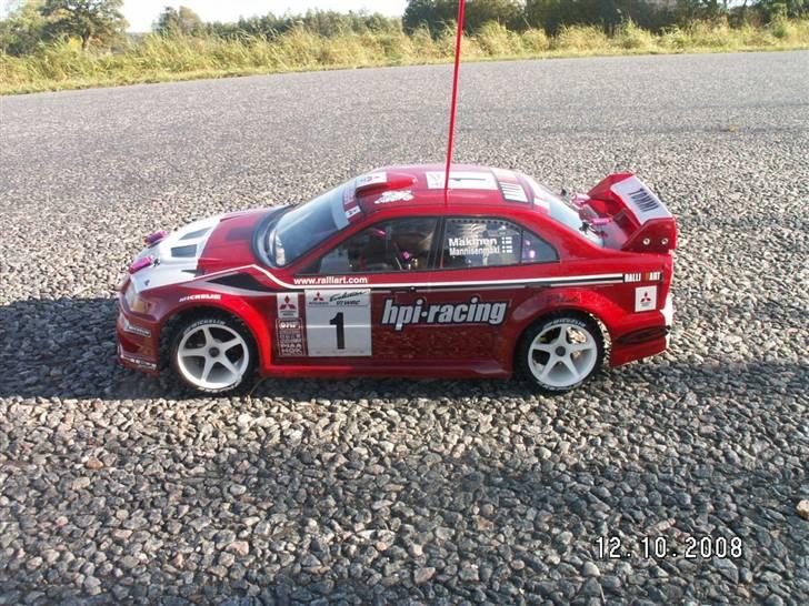 Bil HPI Super Nitro RS4 Rally - HPI Super Nitro RS4 Rally Mitsubishi Lancer Evo VI. billede 2