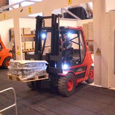 Maskiner | Linde H50 gaffeltruck