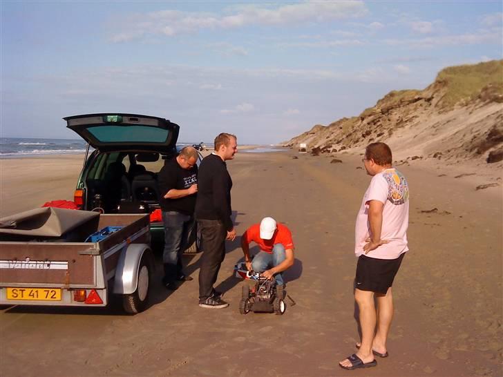 Bil Prafa Rambo 4wd (solgt) - På stranden at kører, (mig der tog billedet) billede 9