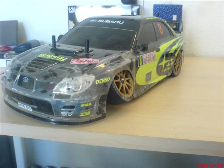 Bil Tamiya  TT-01 - Sådan ser det ud når man kysser en kantsten med fuld tryk på, øv øv billede 20