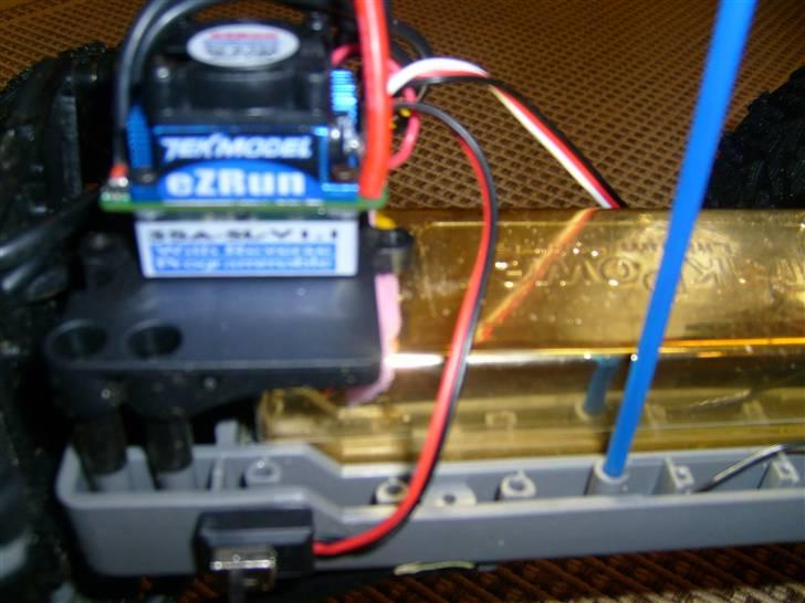 Off-Roader Stampede VXL Brushless - Speed control med blæser giver max kølning ingen problem med temp. billede 10