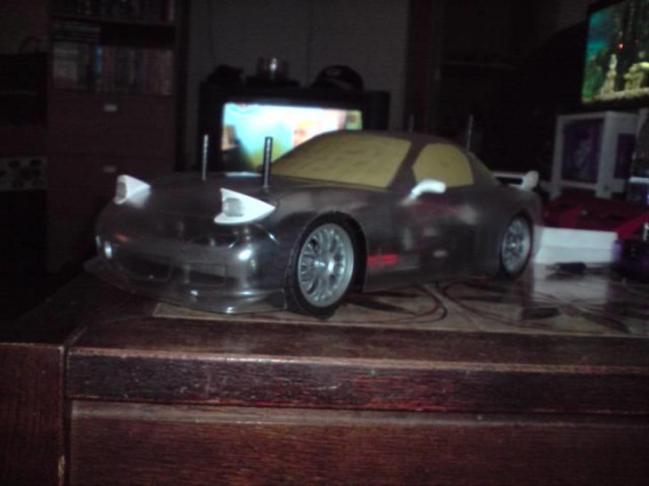 Bil Tamiya TT-01 RX7 - klar til en gang maling billede 9