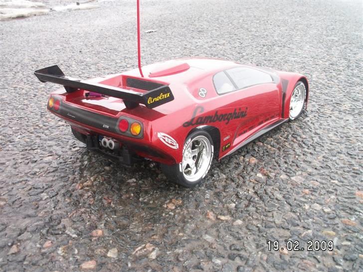 Bil Tamiya TT-01 Diablo GTR - Tamiya TT-01 Lamborghini Diablo GTR. billede 5