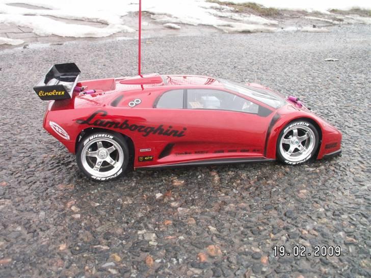 Bil Tamiya TT-01 Diablo GTR - Tamiya TT-01 Lamborghini Diablo GTR. billede 6