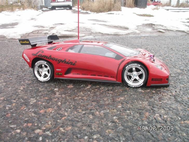 Bil Tamiya TT-01 Diablo GTR - Tamiya TT-01 Lamborghini Diablo GTR. billede 7