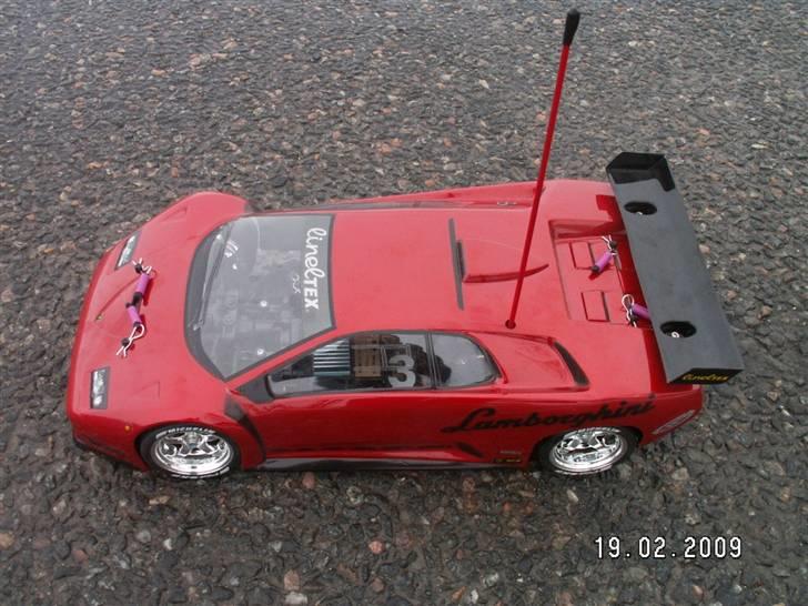 Bil Tamiya TT-01 Diablo GTR - Tamiya TT-01 Lamborghini Diablo GTR. billede 10