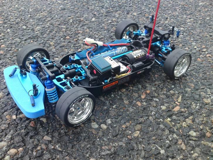 Bil Tamiya TT-01 Diablo GTR - Tamiya TT-01 Lamborghini Diablo GTR. billede 11