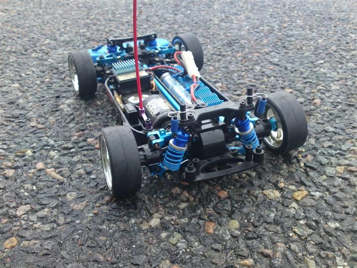 Bil Tamiya TT-01 Diablo GTR - Tamiya TT-01 Lamborghini Diablo GTR. billede 13