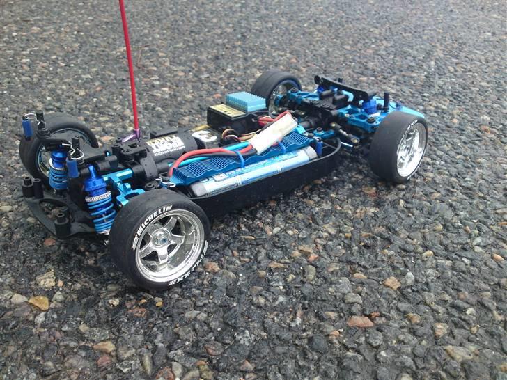 Bil Tamiya TT-01 Diablo GTR - Tamiya TT-01 Lamborghini Diablo GTR. billede 14