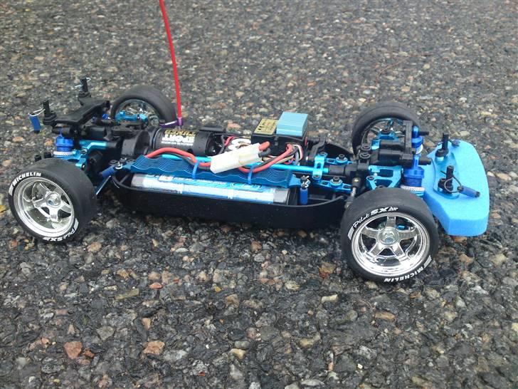 Bil Tamiya TT-01 Diablo GTR - Tamiya TT-01 Lamborghini Diablo GTR. billede 15