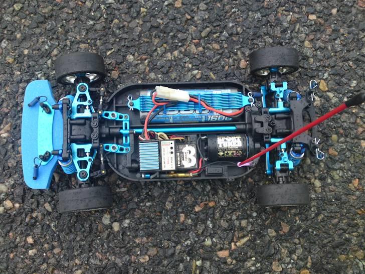 Bil Tamiya TT-01 Diablo GTR - Tamiya TT-01 Lamborghini Diablo GTR. billede 18