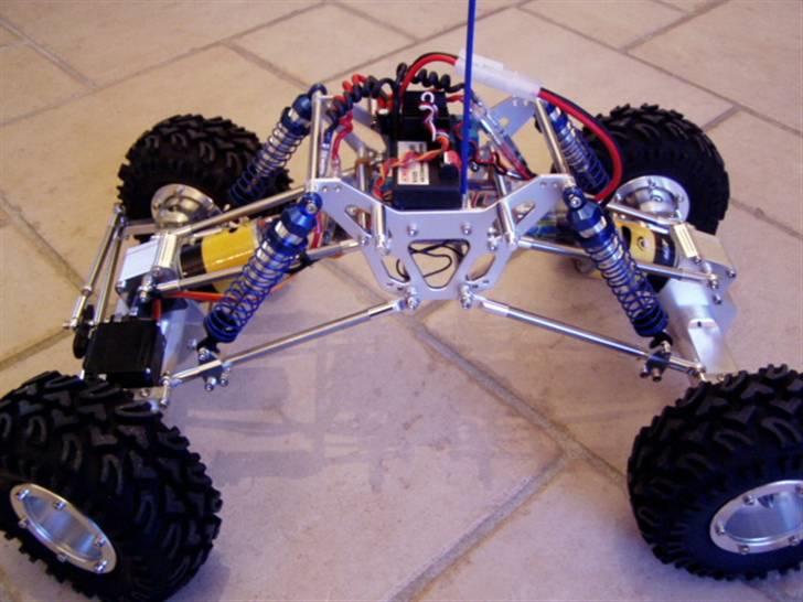 Off-Roader Acme Crawler - chassis og aksler i alu billede 4