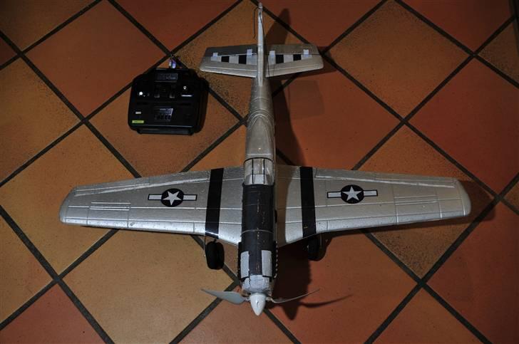 Fly Mustang p51d i EPP billede 1