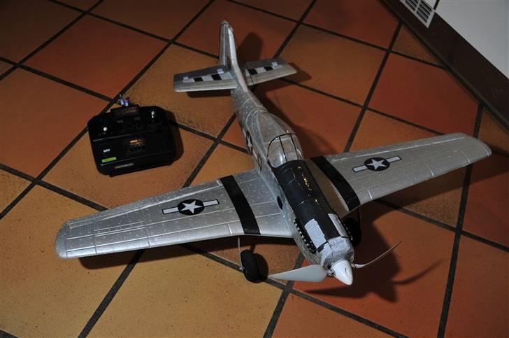 Fly Mustang p51d i EPP billede 6