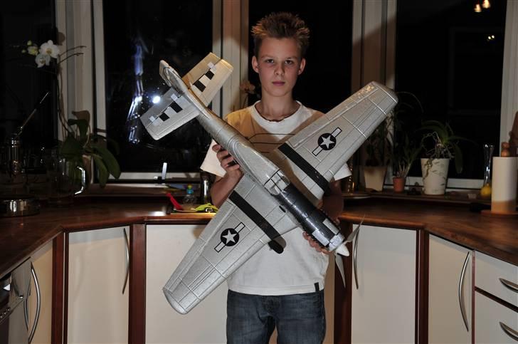 Fly Mustang p51d i EPP billede 17