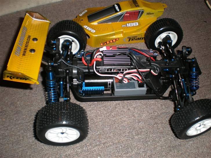 Buggy Team associated RC18B FT billede 7