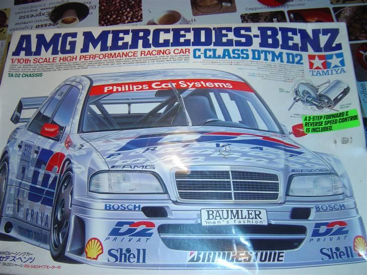 Bil AMG MERC DTM TA02 BYTTET billede 2