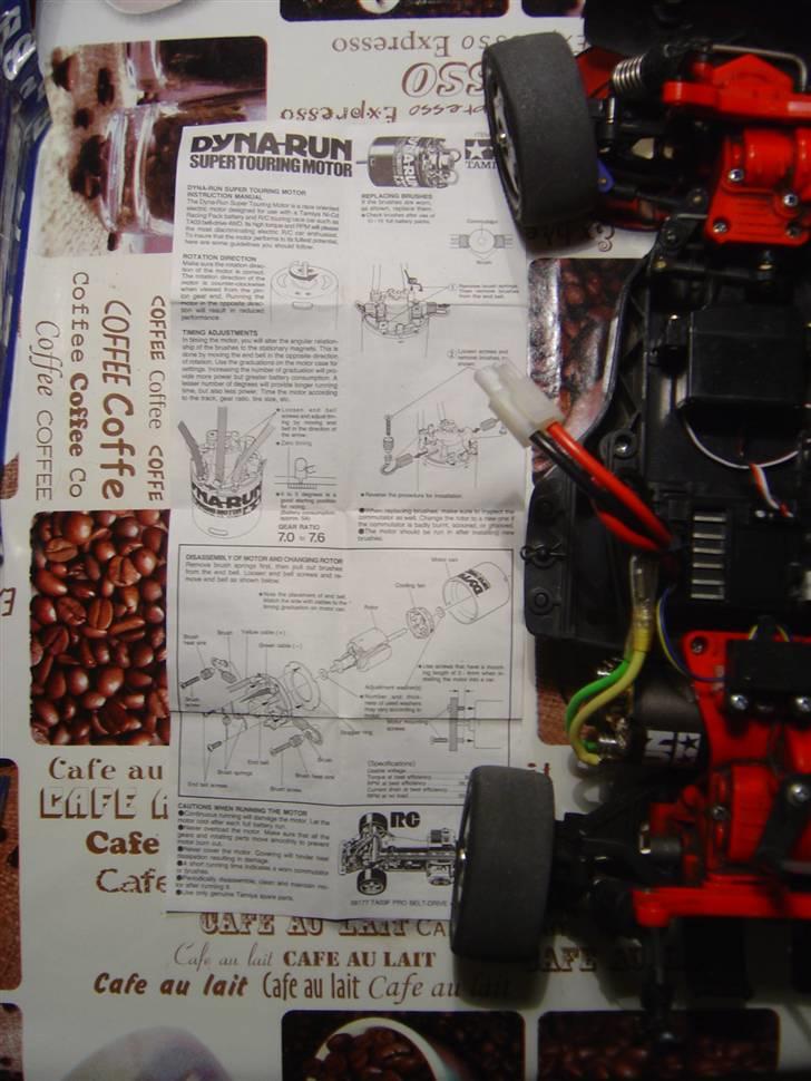 Bil AMG MERC DTM TA02 BYTTET billede 11