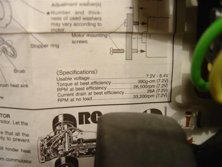 Bil AMG MERC DTM TA02 BYTTET billede 12