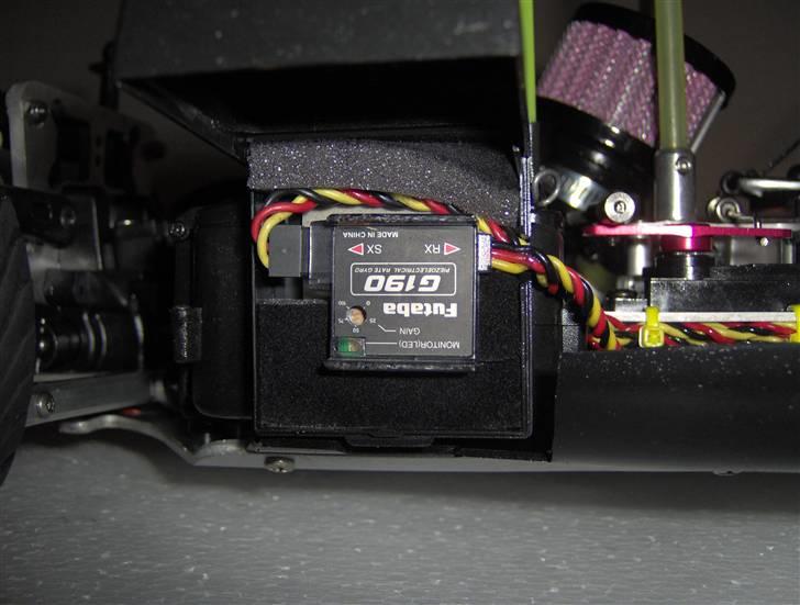 Bil Kyosho Inferno GT Nissan - Futaba G190 helikopter-gyro. billede 18