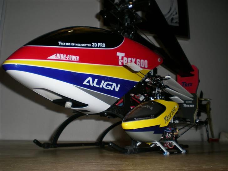 Helikopter T-rex 250 - er den ikke bare nusser billede 14