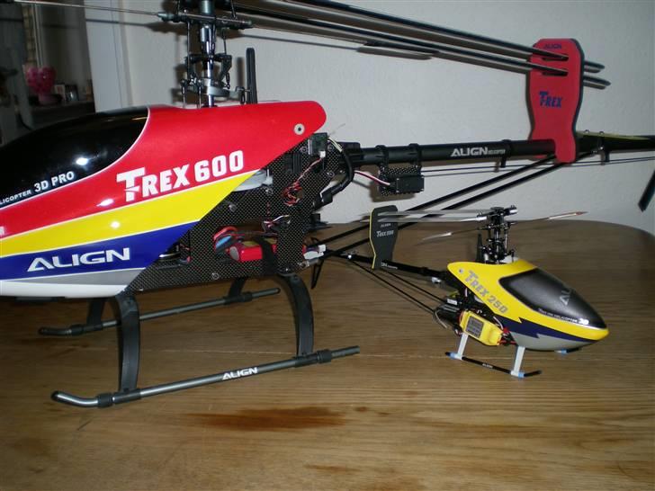 Helikopter T-rex 250 billede 15