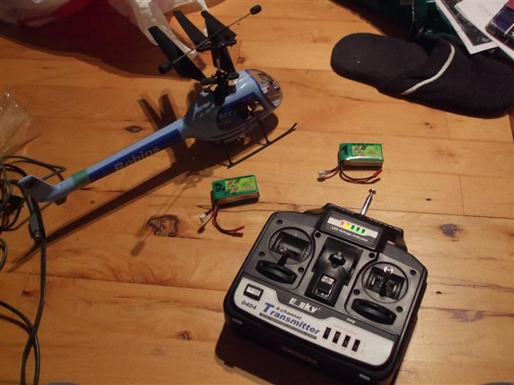 Helikopter Robins 22 E-sky - Her har vi det hele billede 10