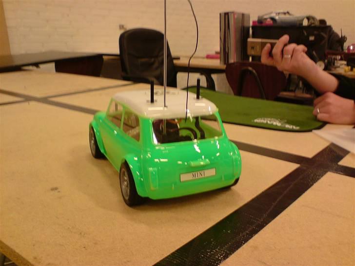 Bil tamiya m-03 cooper solgt - før karossen kom på banen billede 6