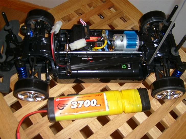 Bil Brushless HBX CoolFire  - Her med 8,5 Volt 3700 mAmp/h batt giver lidt mere power end standart billede 10