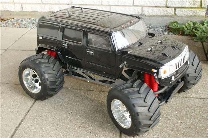 Off-Roader FG - Hummer -"SOLGT" - Som den ser ud når den er pudset og plejet! :) billede 1