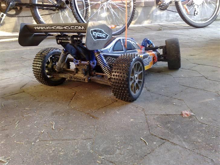 Buggy kyosho inferno mp 7.5 - Min bil bagfra, ..  billede 5