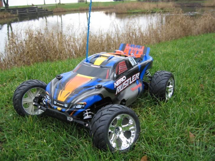 Truck Traxxas Nitro Rustler billede 1